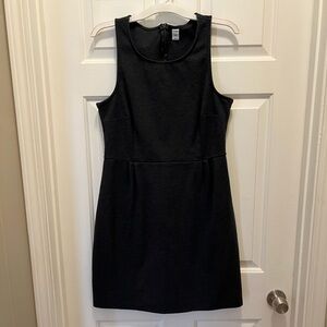 Old Navy Charcoal Gray Sleek Sleeveless Dress | Size Large